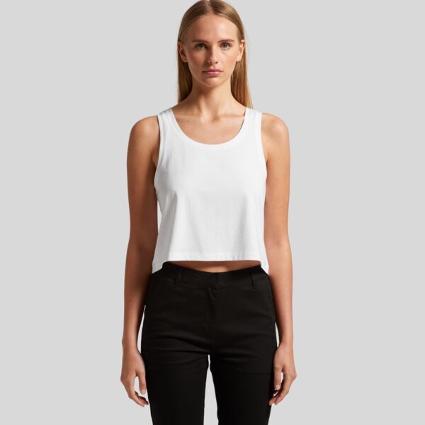 4031 Women's Crop Singlet Thumbnail
